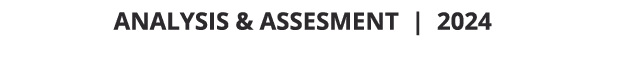 analysis & assesment | 2024
