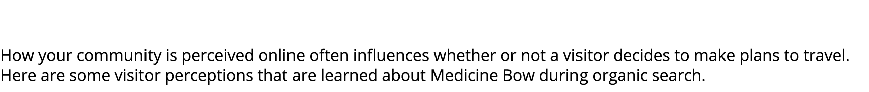  How your community is perceived online often influences whether or not a visitor decides to make plans to travel. He...