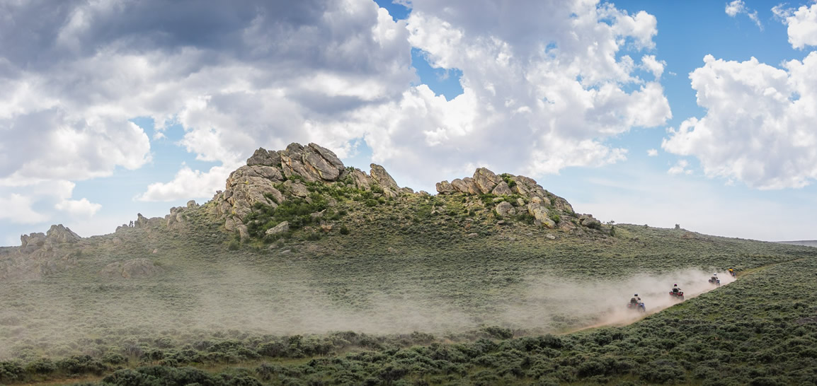 brush creek ranch wyoming atv ride