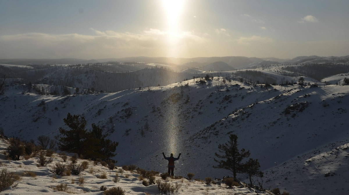 winter recreation carbon county wy